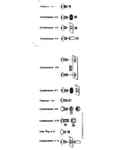 Fastener combinations