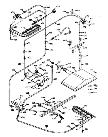 Oven burner