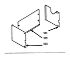 Kenmore 1037777040 optional removable liner kits diagram