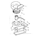 Kenmore 1035477120 blower assembly diagram