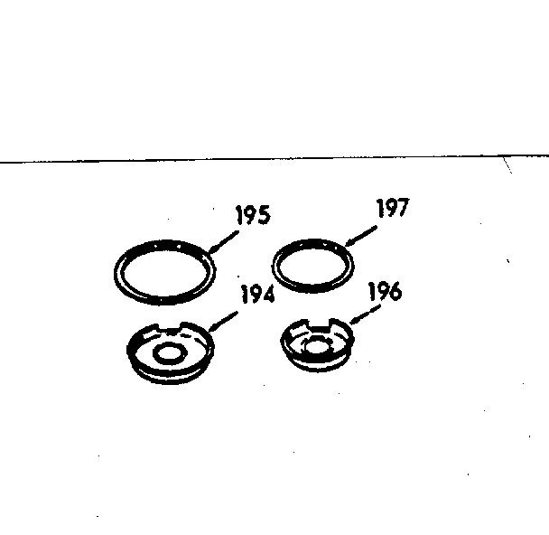 Porcelain pan and chrome ring kit 8067110