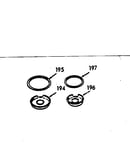 Porcelain pan and chrome ring kit 8067110