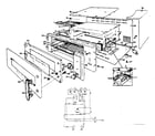 Kenmore 303696400 replacement parts diagram