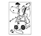 Lifestyler 22228920 flywheel exercise bike diagram