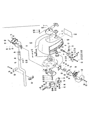Tank & muffler
