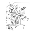 Craftsman 298585070 handle & bracket diagram