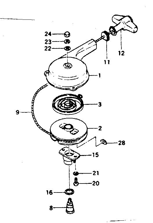 Recoil starter