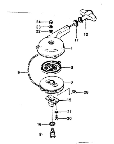 Recoil starter