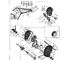 Craftsman 917575142 axle and gear assemblies diagram