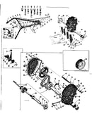 Axle and gear assemblies
