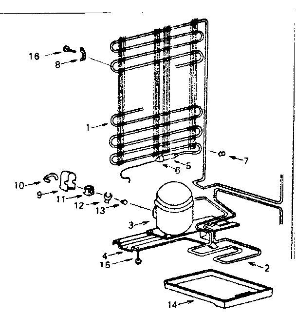 Cooling unit parts