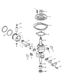 Crankshaft and piston