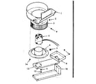 Kenmore 1035487160 blower assembly diagram