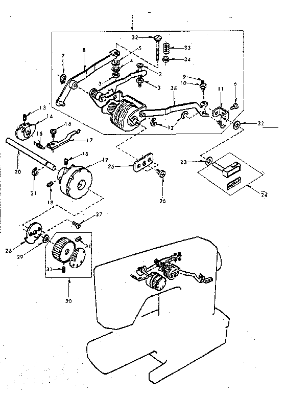 UPPER SHAFT ASSEMBLY