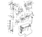 Kenmore 3851233180 presser bar assembly diagram