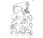 Kenmore 3851233180 motor assembly diagram