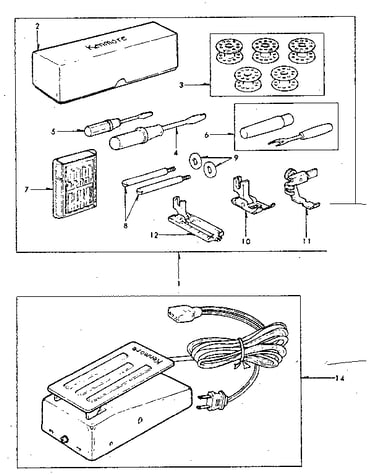 Attachment parts