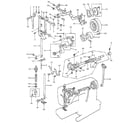 Kenmore 38512491 presser bar assembly diagram