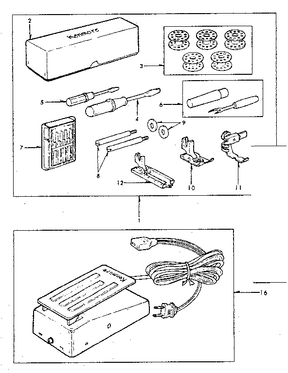 Attachment parts