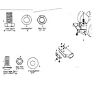 Craftsman 258264502 hitch and boot kit model no. 258.26504 diagram