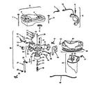 Briggs & Stratton 220707-0148-01 air cleaner & carburetor diagram