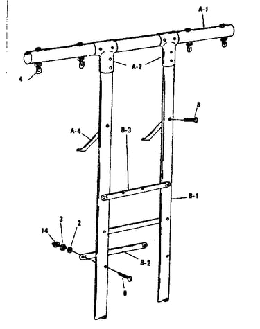 Climber leg assembly