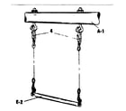 Sears 51272814-81 trapeze assembly #90152 diagram