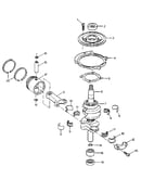 Crankshaft and piston