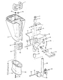 Motor leg and swivel bracket