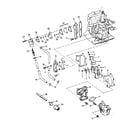 Craftsman 225581750 fuel intake and recirculation system diagram