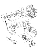 Fuel intake and recirculation system