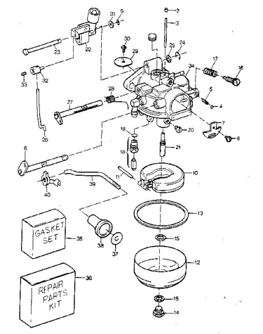 Carburetor 7.5 hp