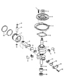 Crankshaft and piston