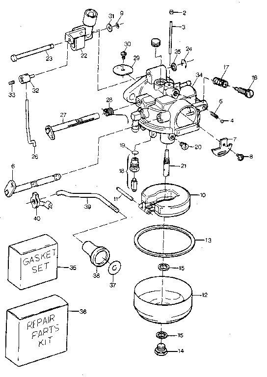 Carburetor 7.5 hp