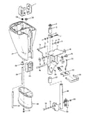 Motor leg and swivel bracket