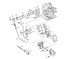 Craftsman 225581500 fuel intake and recirculation system diagram