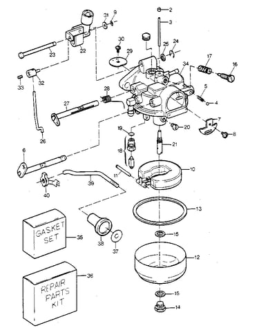 Carburetor 15 hp
