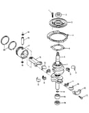Crankshaft and piston