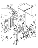 Dryer cabinet and motor