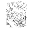 Sears 11089675300 dryer bulkhead diagram