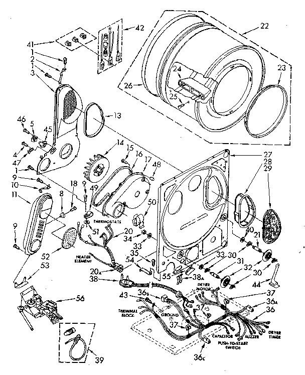 Dryer bulkhead