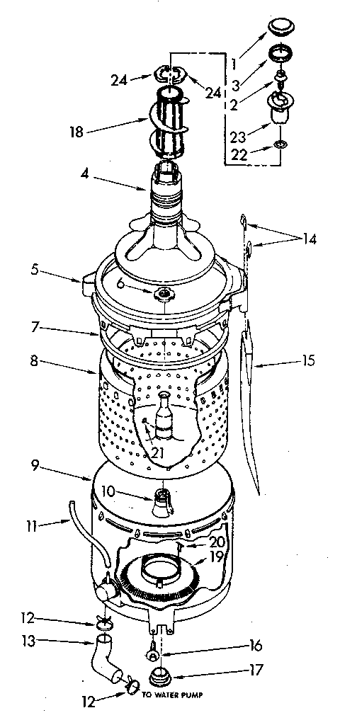 TUB AND BASKET