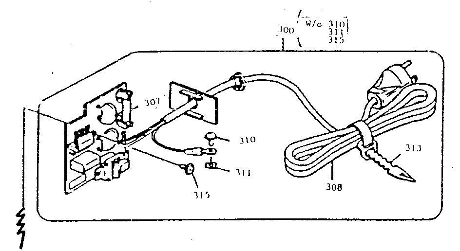 Filter circuit board unit