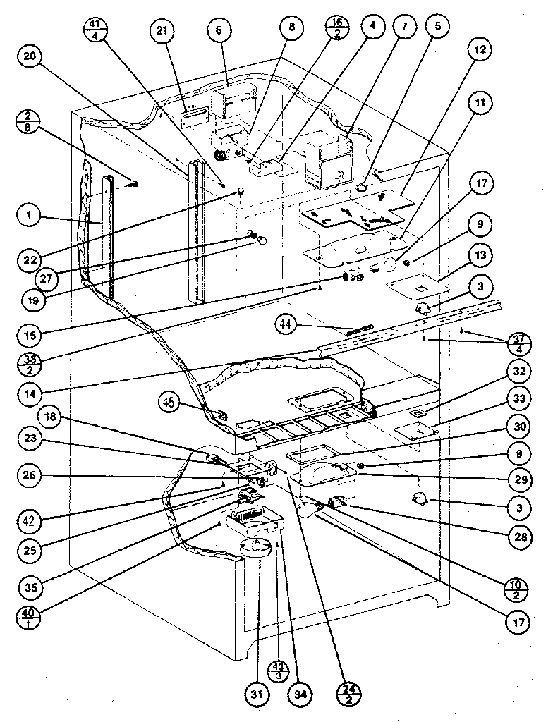 Bottom mount refrigerator