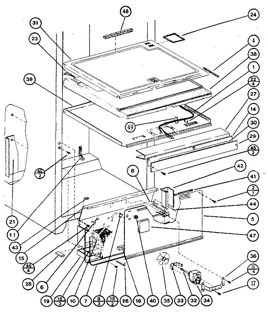 Bottom mount refrigerator