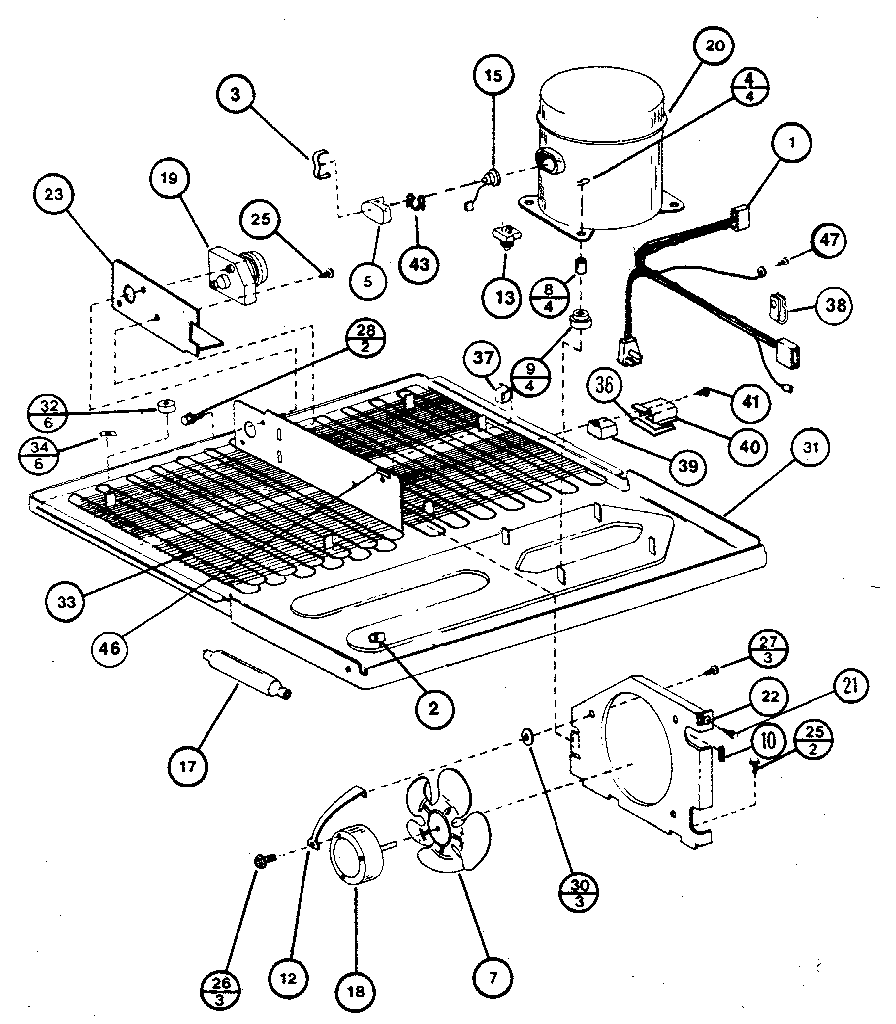 Compressor compartment