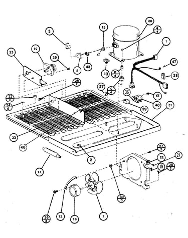Compressor compartment