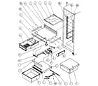 Kenmore 596SBI20H/P7836032W factory installed ice maker diagram