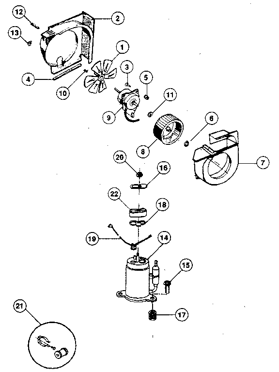 Air handling and compressor