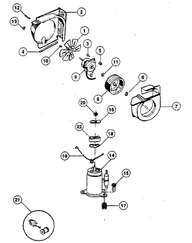 Air handling and compressor